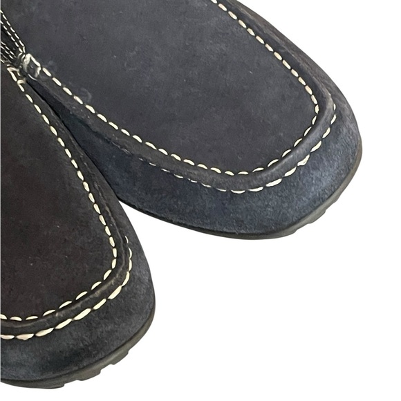 GEOX Respira Men Navy Breathable Italian Patent Suede
Driving Shoes size 43.5 - Picture 11 of 16